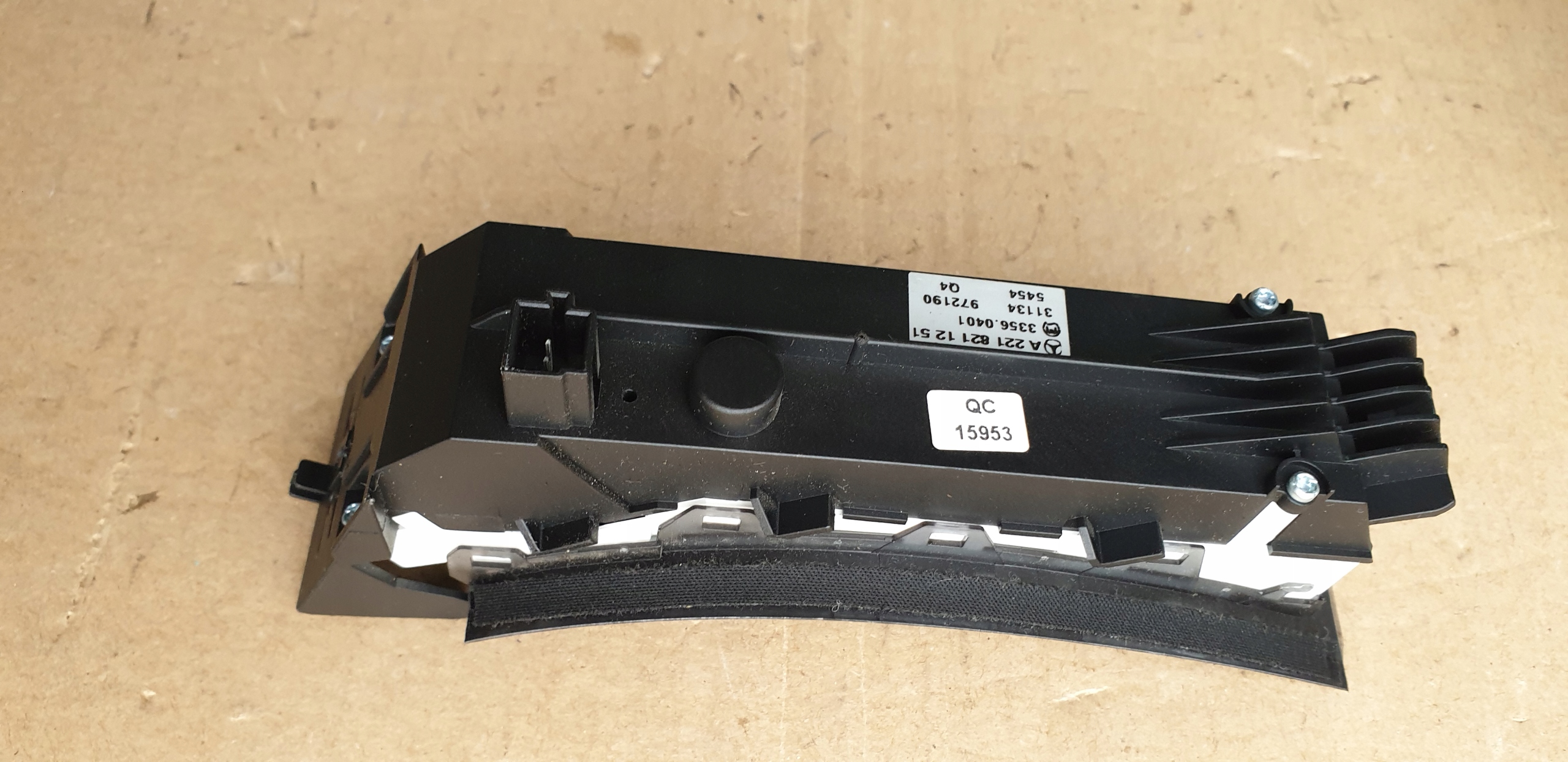 control panel switch ESP PDC MERCEDES S W221