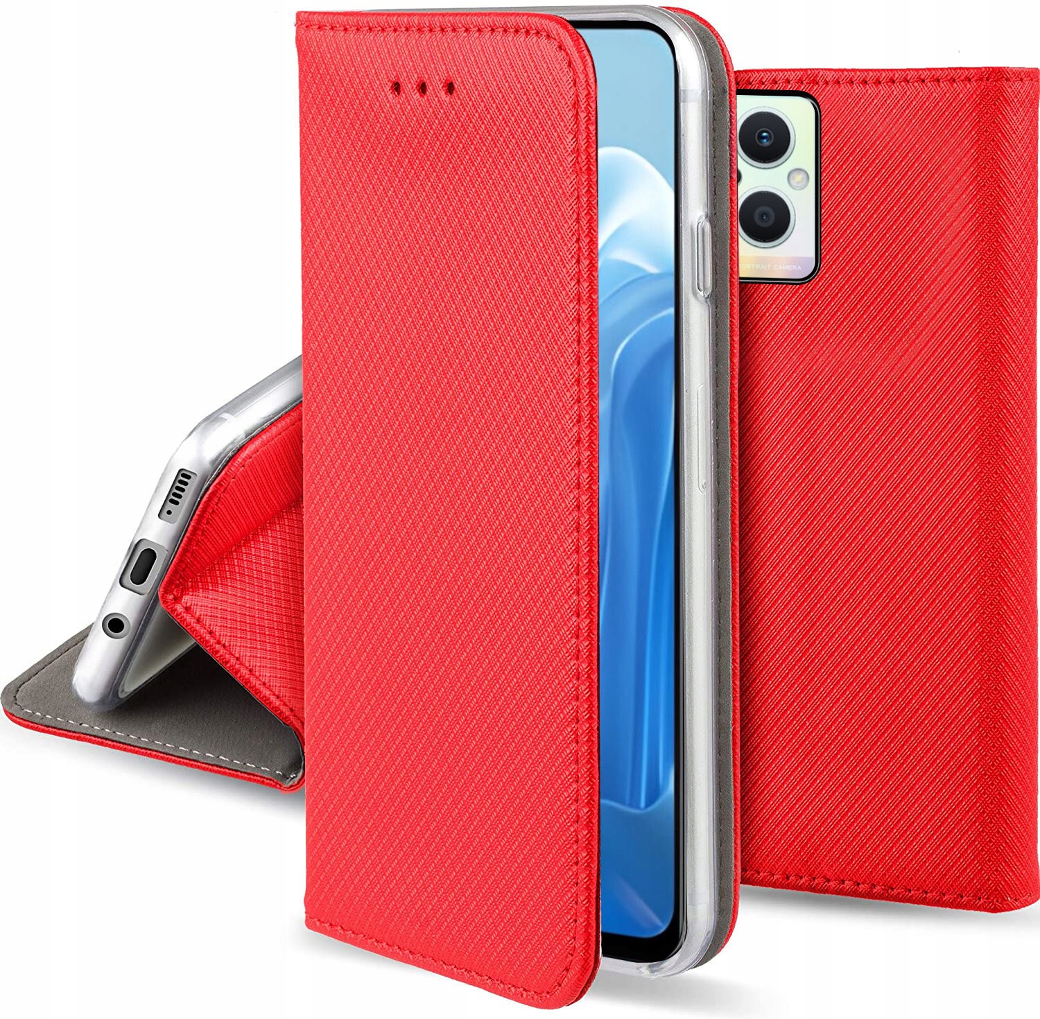 

Etui do Oppo Reno 7 Lite Magnet Smart Case Szkło