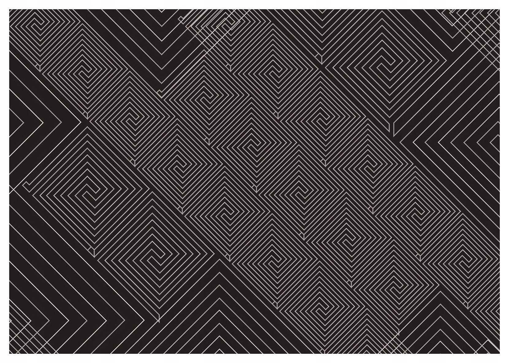 Fototapeta Spirály a geometrické štvorce vinylová 368x254 lepidlo