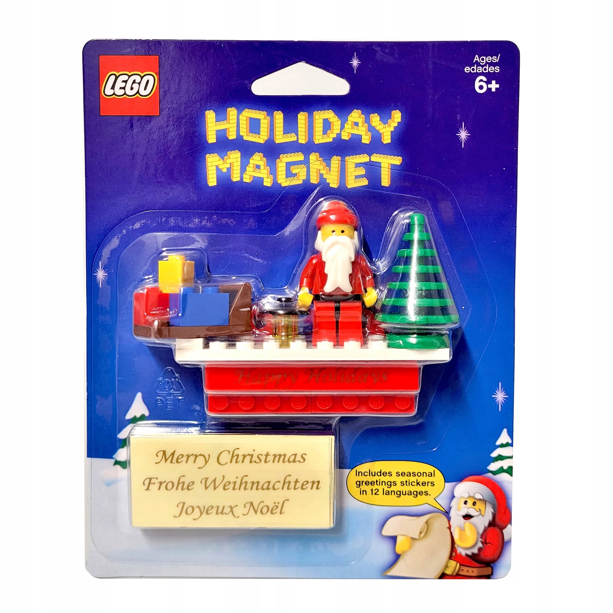 Lego Święty Mikołaj Magnes 852742 Święta Creator minifigurka Misb 2009