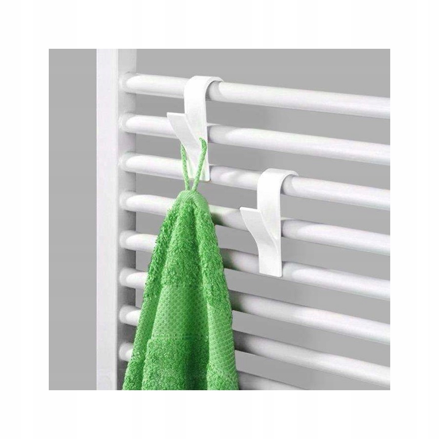 2x HACZYK WIESZAK NA RĘCZNIKI GRZEJNIK KALORYFER UCHWYT ŁAZIENKOWY ZESTAW Marka Karwil