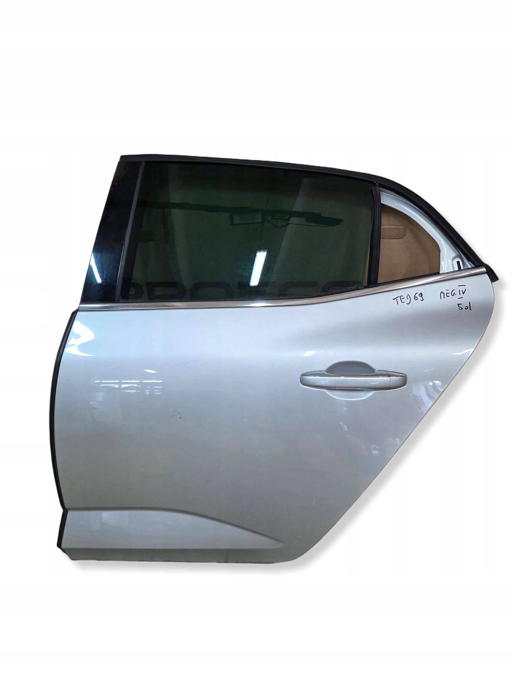 door rear. rear part left RENAULT MEGANE IV HB TED69 complete