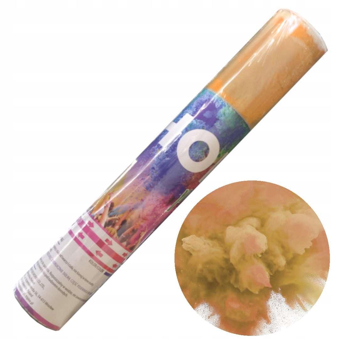 TUBA STRZELAJĄCA PROSZEK HOLI pomarańczowa