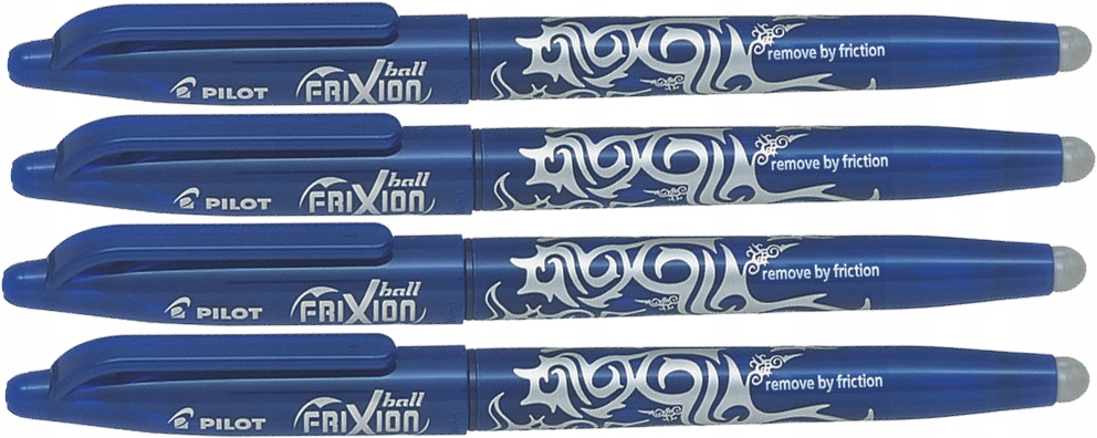 

Pióro Frixion Pilot 0,7 wymazywalne niebieski x4
