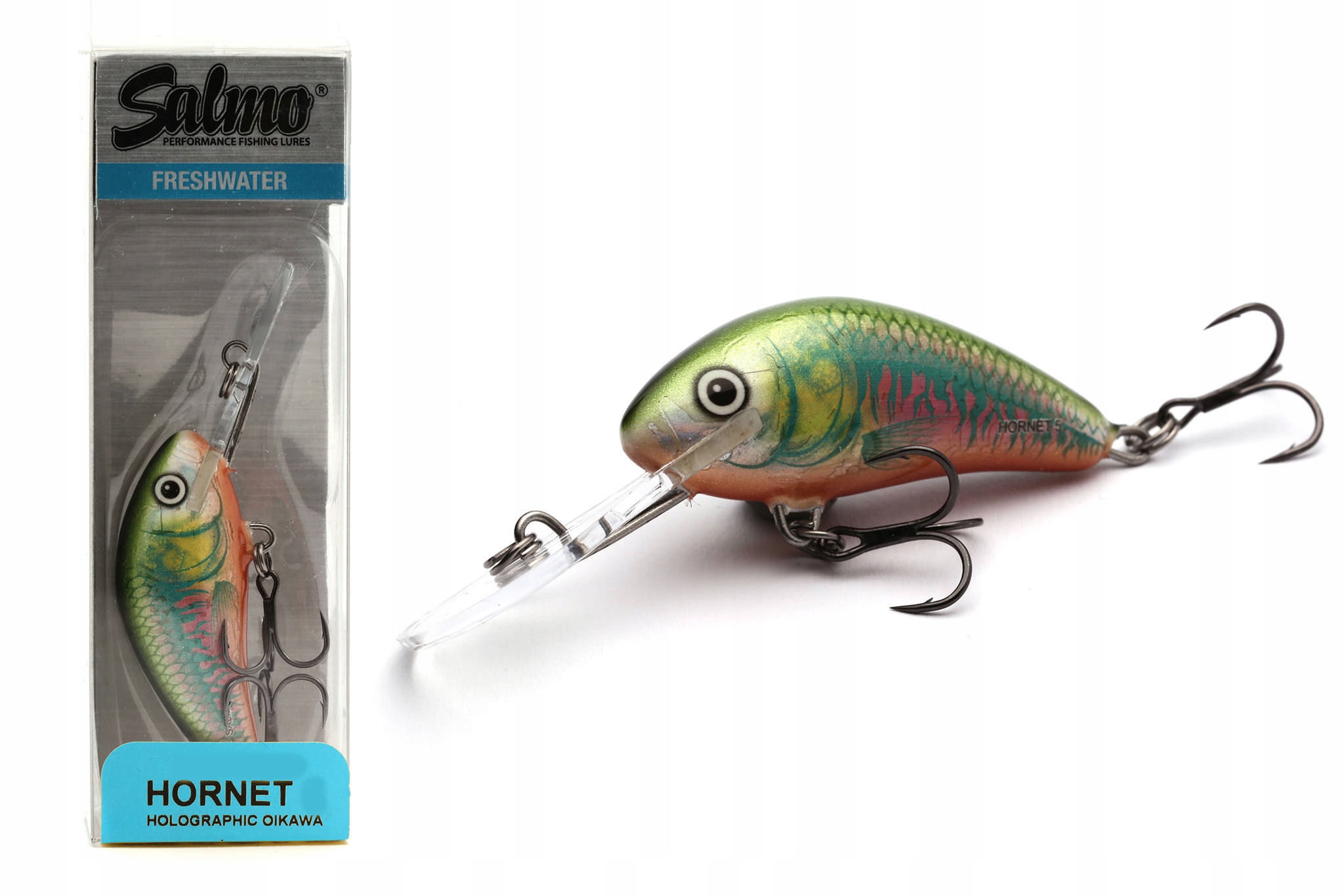Wobler Salmo Hornet Sinking 3,5cm Holo Oikawa
