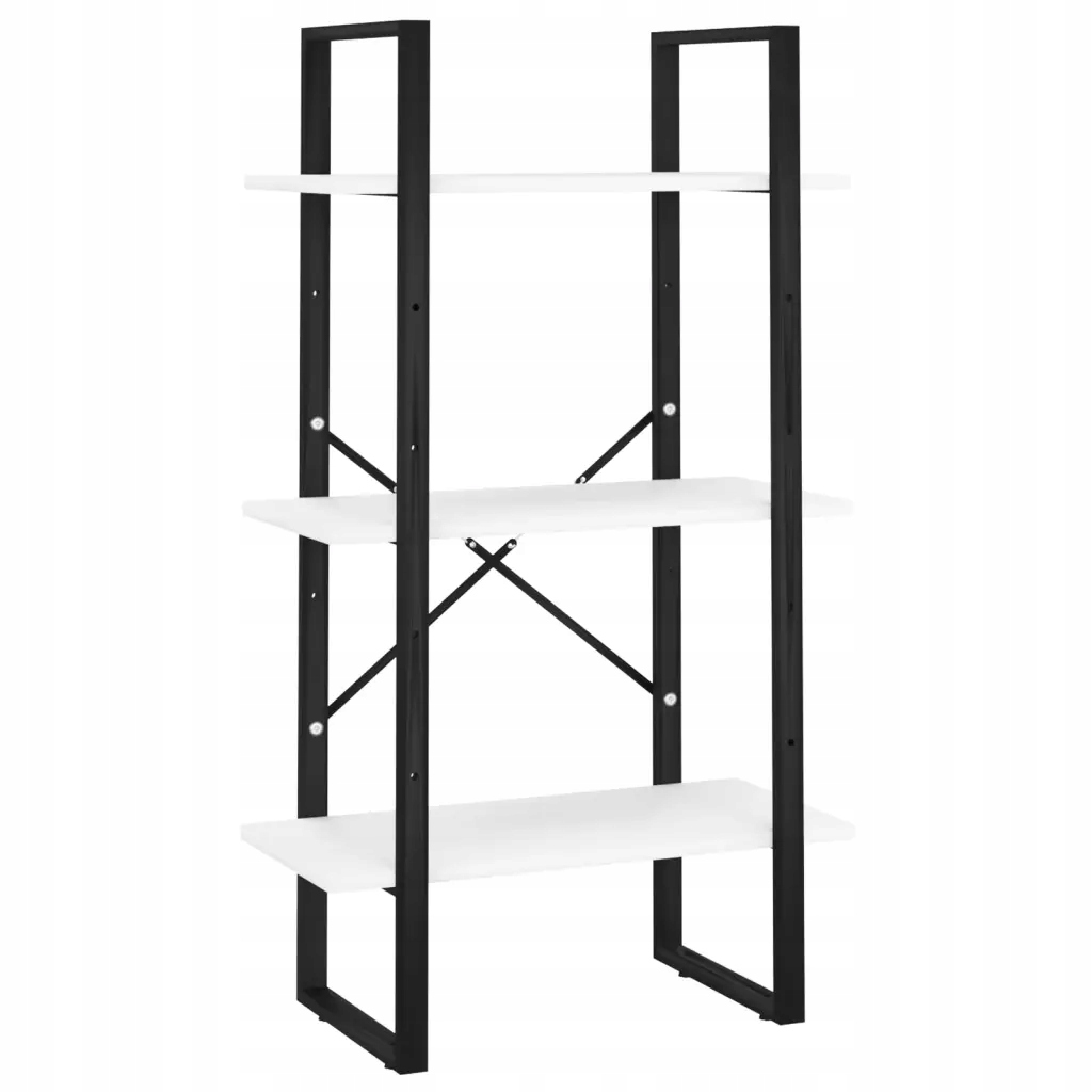 Univerzální kovový regál Bílý 60x30x105 cm