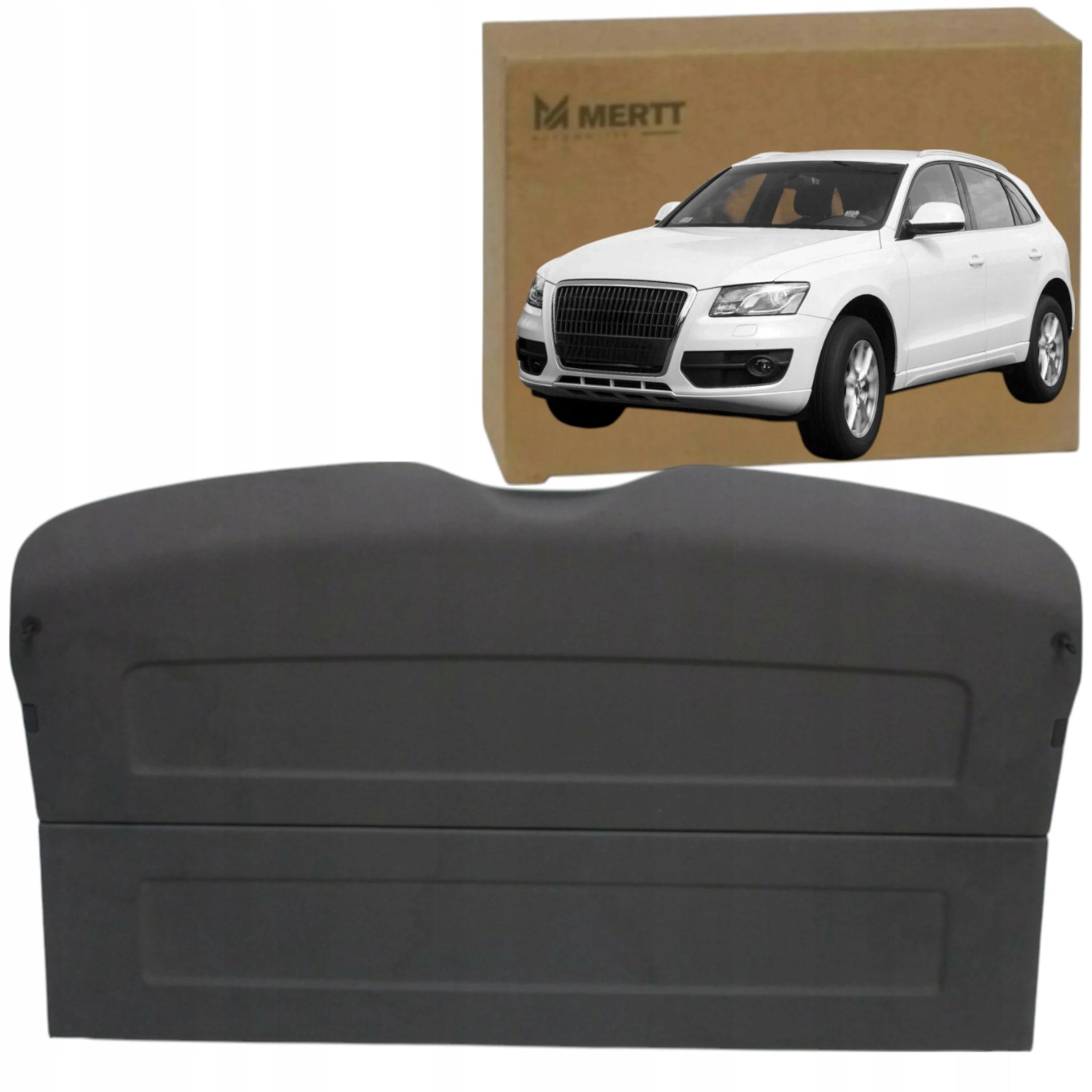 Nová! Police Zavazadlového Prostoru Víko Audi Q5 8R 2008-2017 černá kompletní