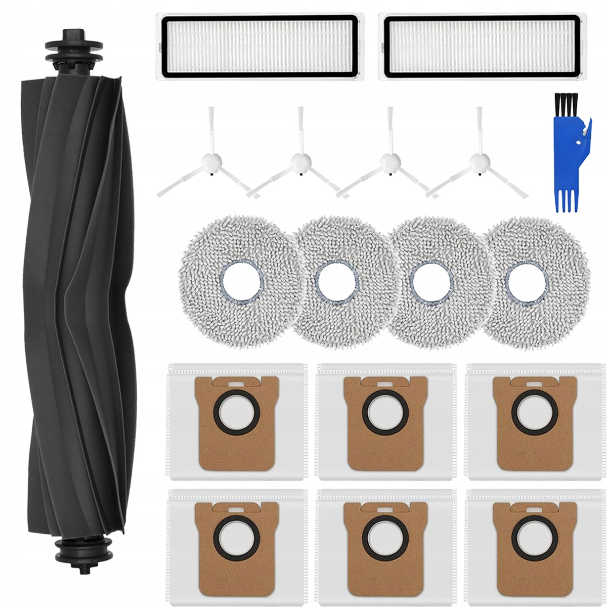 AKCESORIA DO XIAOMI ROBOT VACUUM X20+ / ZESTAW SZCZOTKI FILTRY WORKI MOPY
