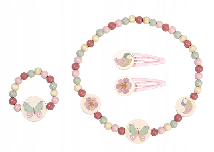 

Little Dutch Biżuteria drewniana Flowers & But