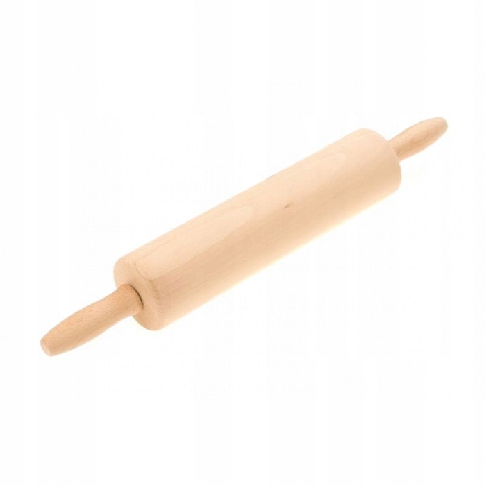 Wałek drewniany do ciasta z rączkami Practic