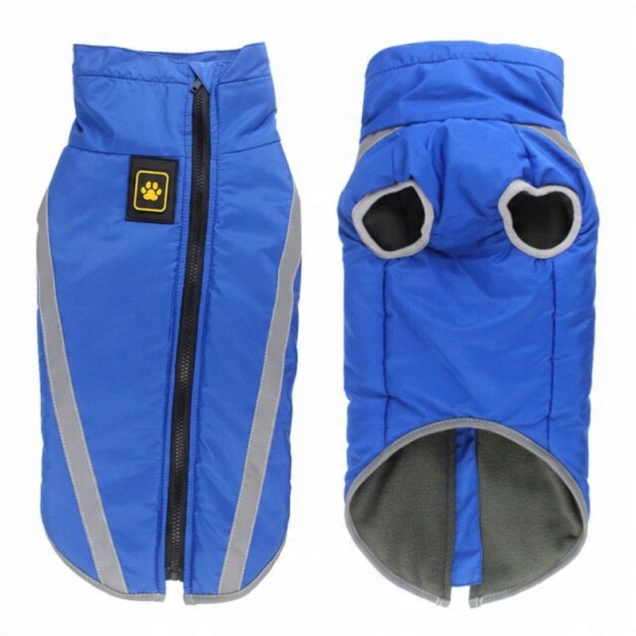

Zimowe ocieplane ubranko dla psa odblask 4XL 55 cm