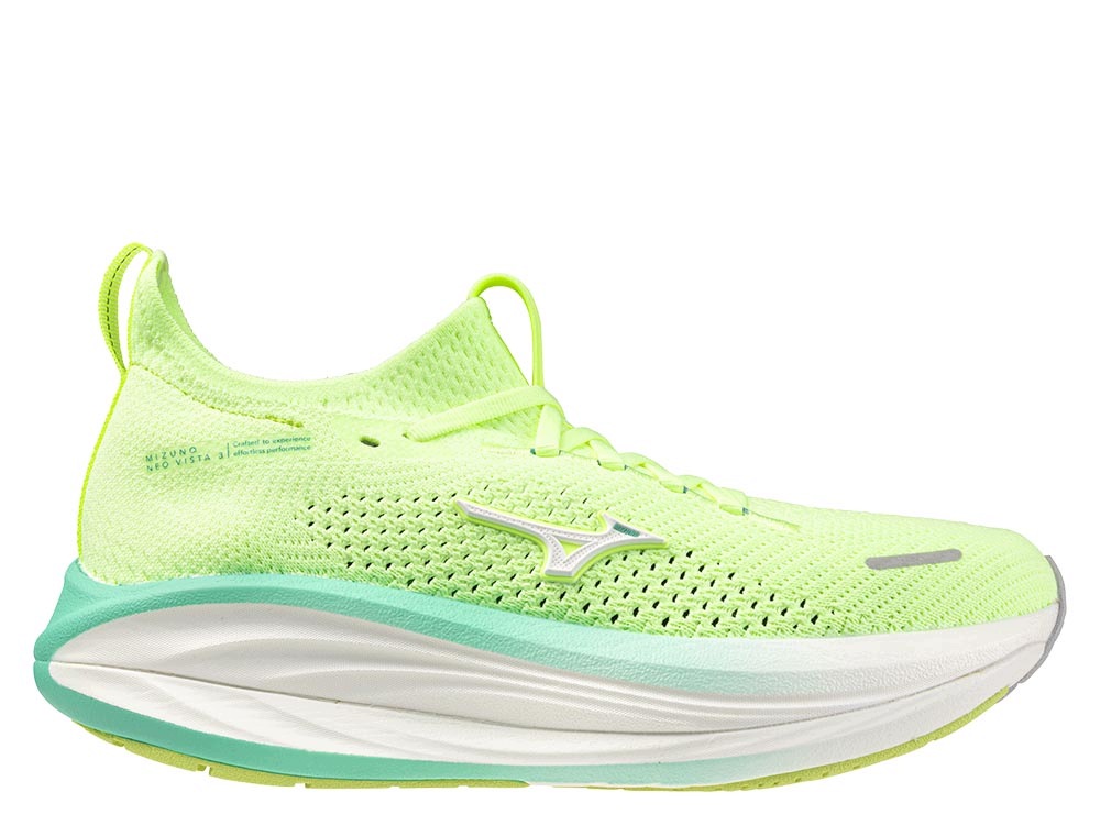 Buty do biegania Mizuno Neo Vista 3 Limonkowe J1GW261076 39