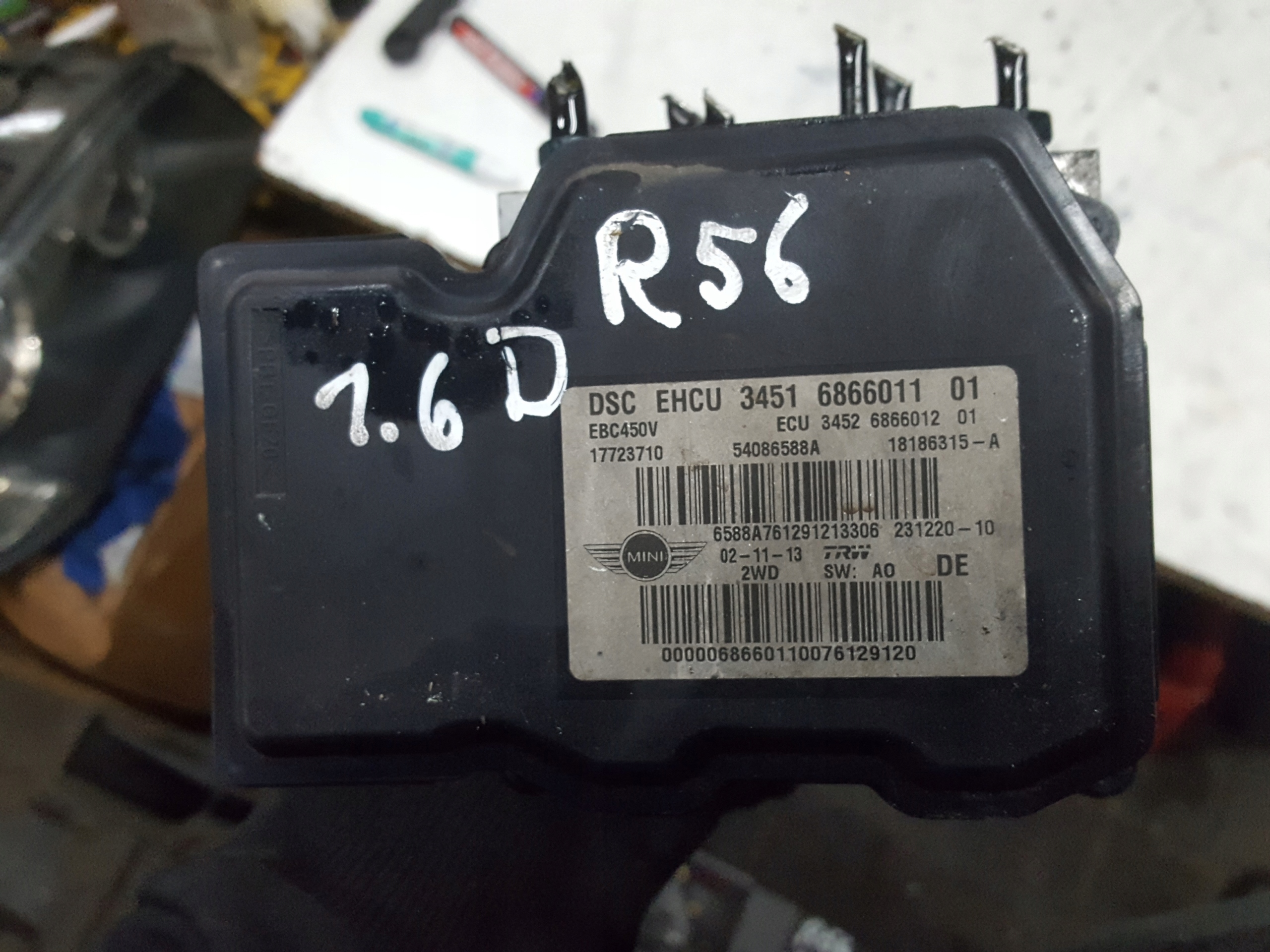 MINI oe 6866011 насос abs