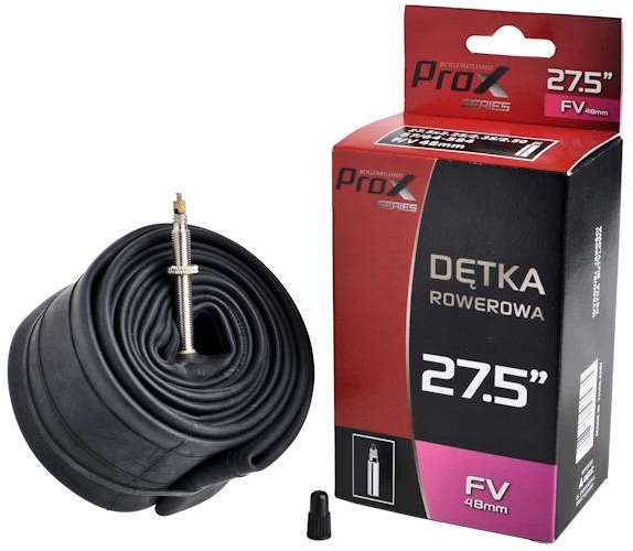 

Dętka ProX 27,5x2,25-2,50 650B Fv 48 presta