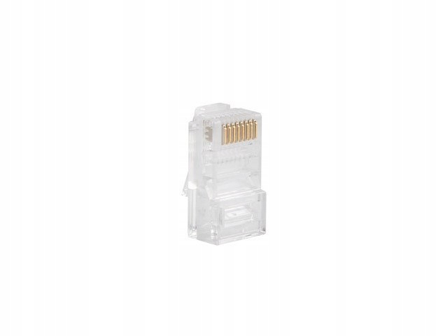 Lanberg Wtyk Sieciowy RJ45 (8P8C) KAT.5E Utp (100SZT) Do Linki I Drutu