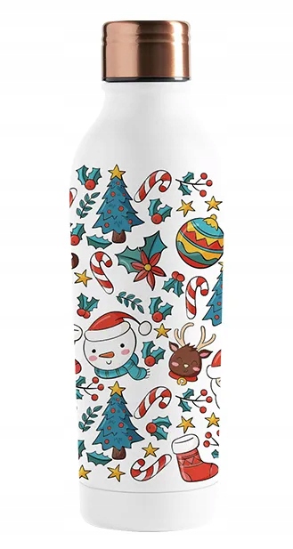 Root7 Termos Termoska na kávu Ocelová Čaj Kouzlo Vánoc 500 ml