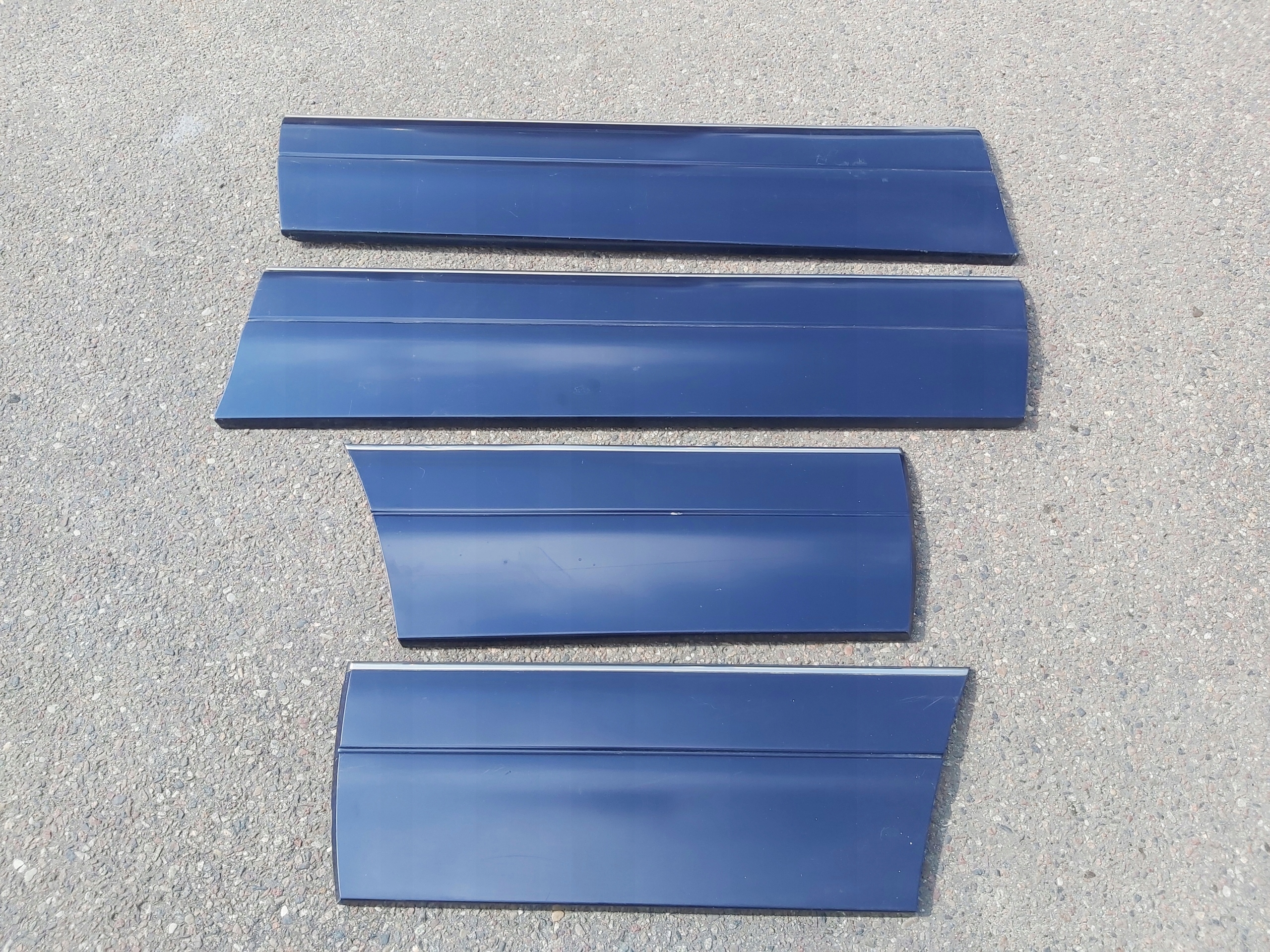 moulding door front left MERCEDES W140 LIFT CHROM
