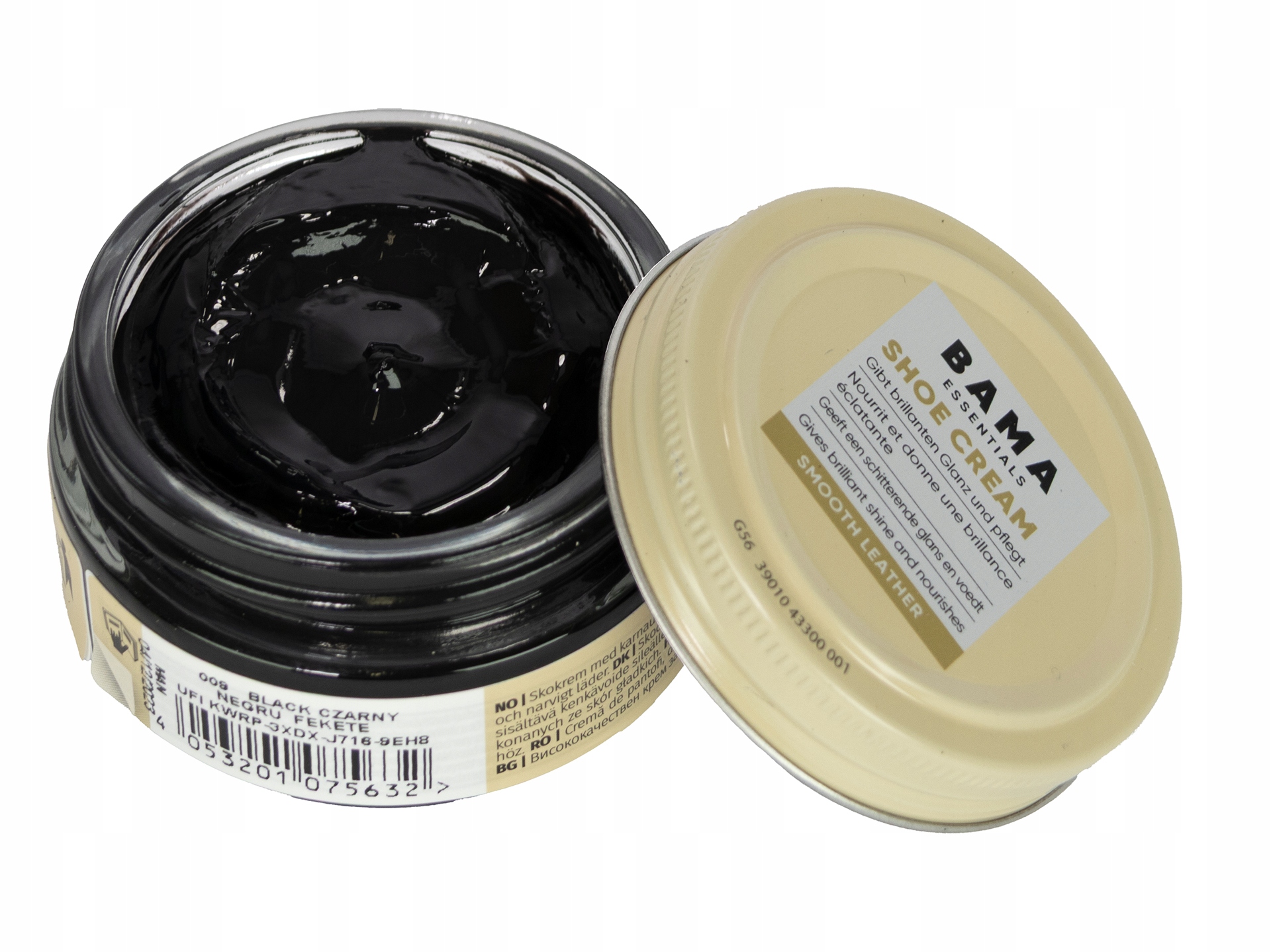 KREM DO SKÓR LICOWYCH KOLOR CZARNY
