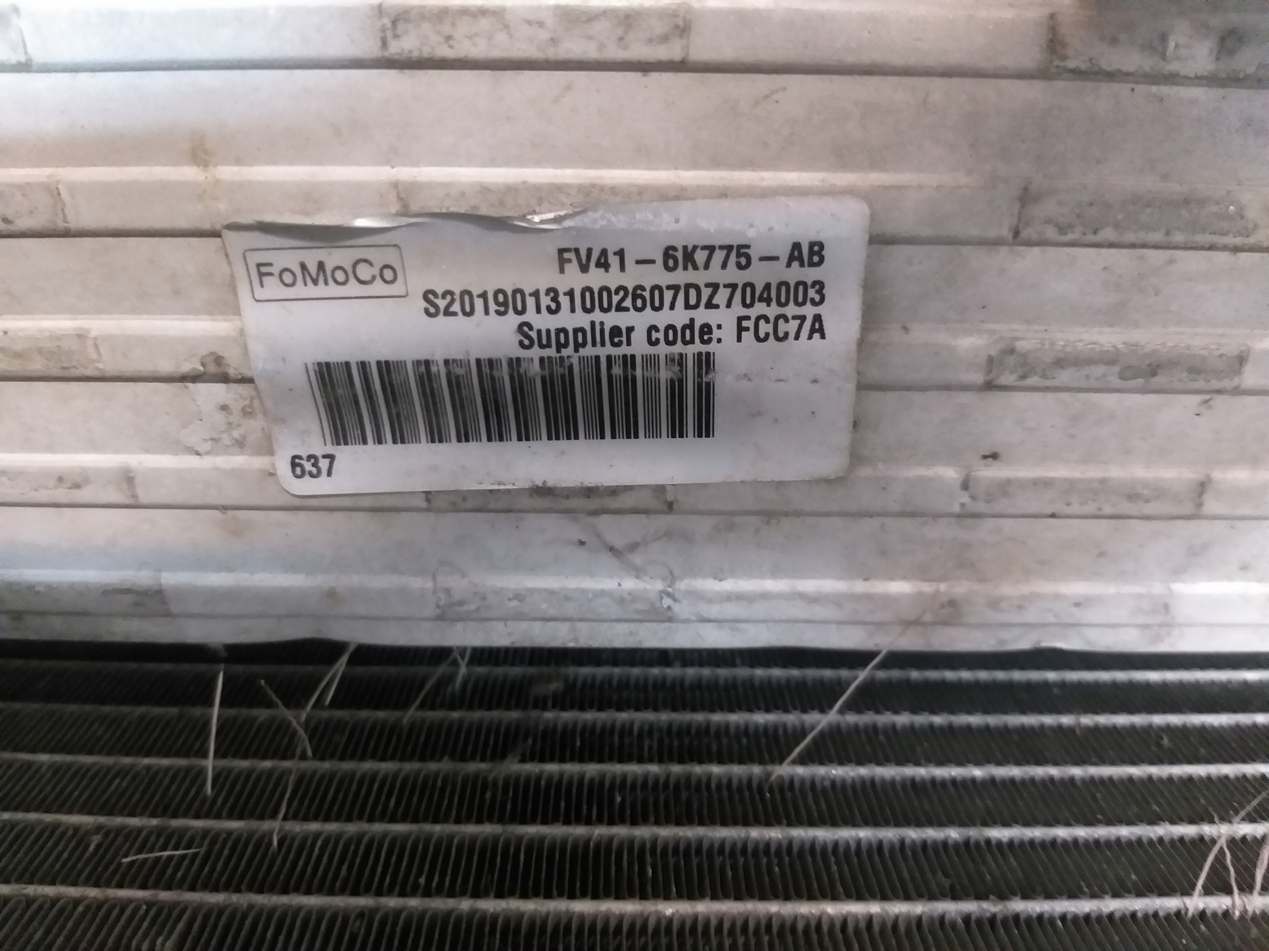 KOMPLET CHŁODNIC FORD ECOBOOST 1.5 KUGA MK2 FOCUS Producent części Ford OE