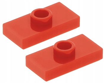 

Lego Płytka z wypustką 1x2 15573 Czerwona New 2szt