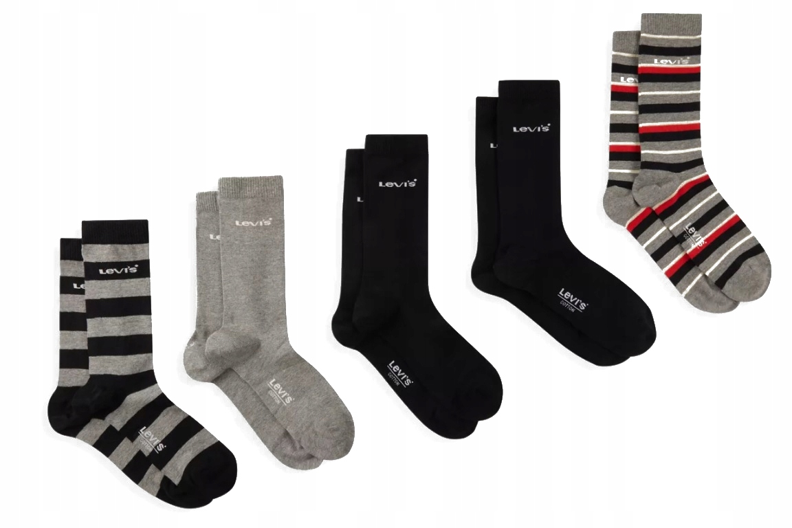 

Levi's Skarpetki 5-PACK Logo Levi Na Prezent 39-42