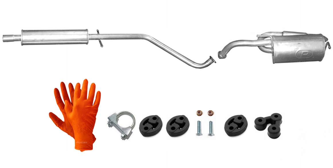 Chevrolet Matiz 0.8 1.0 Lpg (2005-2010) Tlumič Středový Koncový