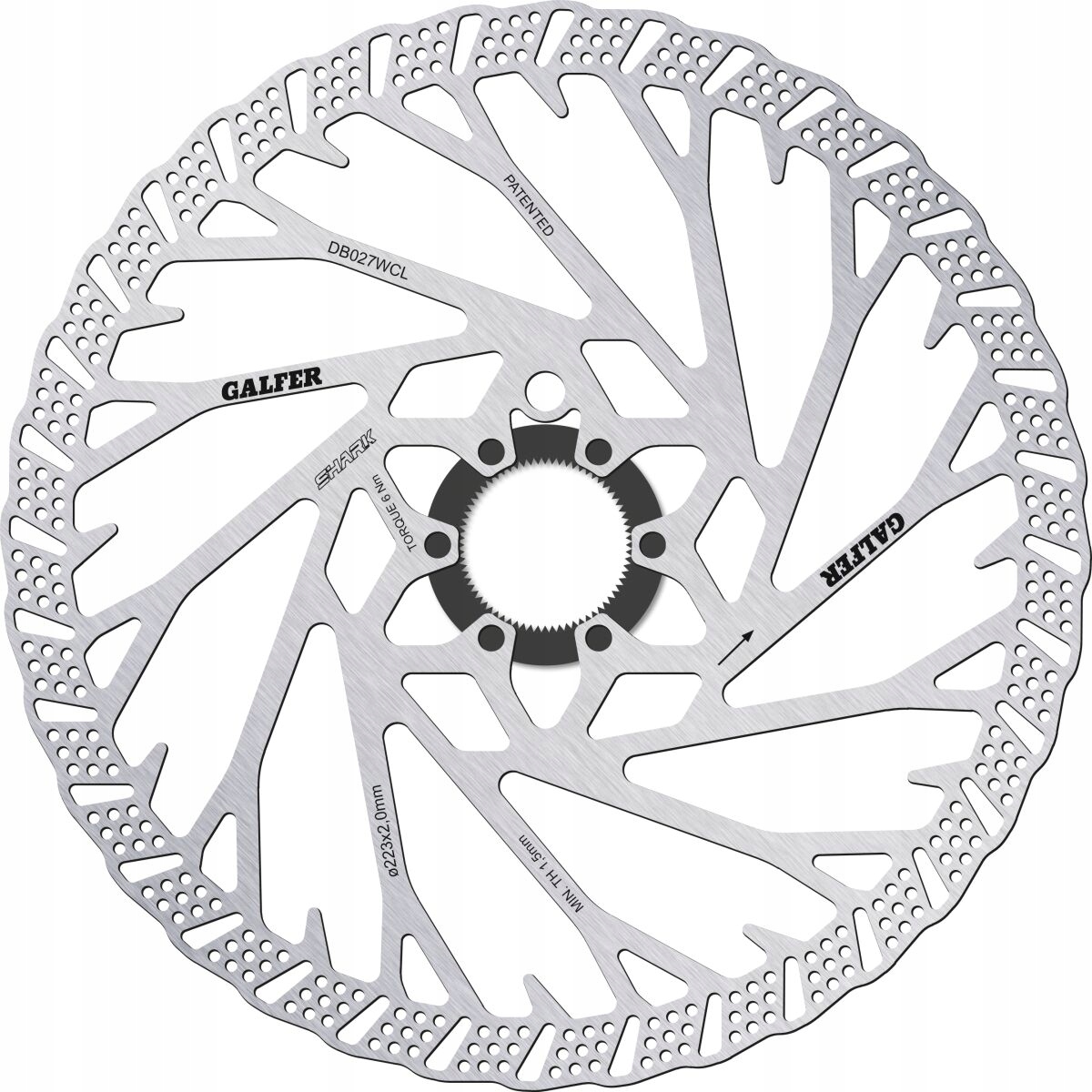 Brzdový Kotúč Galfer Shark 223 MM