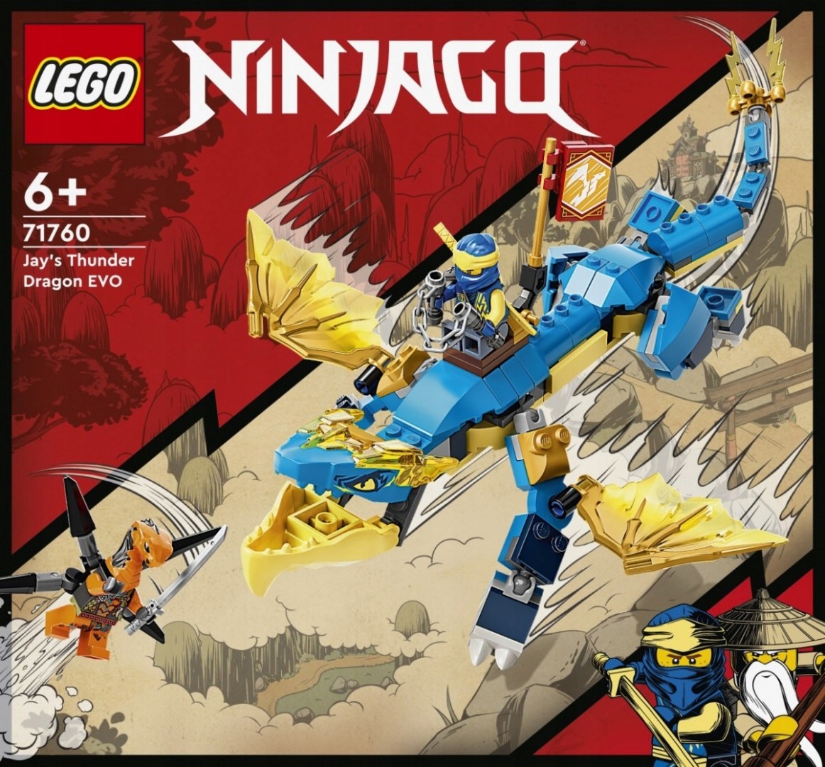 Lego 71760 Ninjago Drak Jayova hromu Evo
