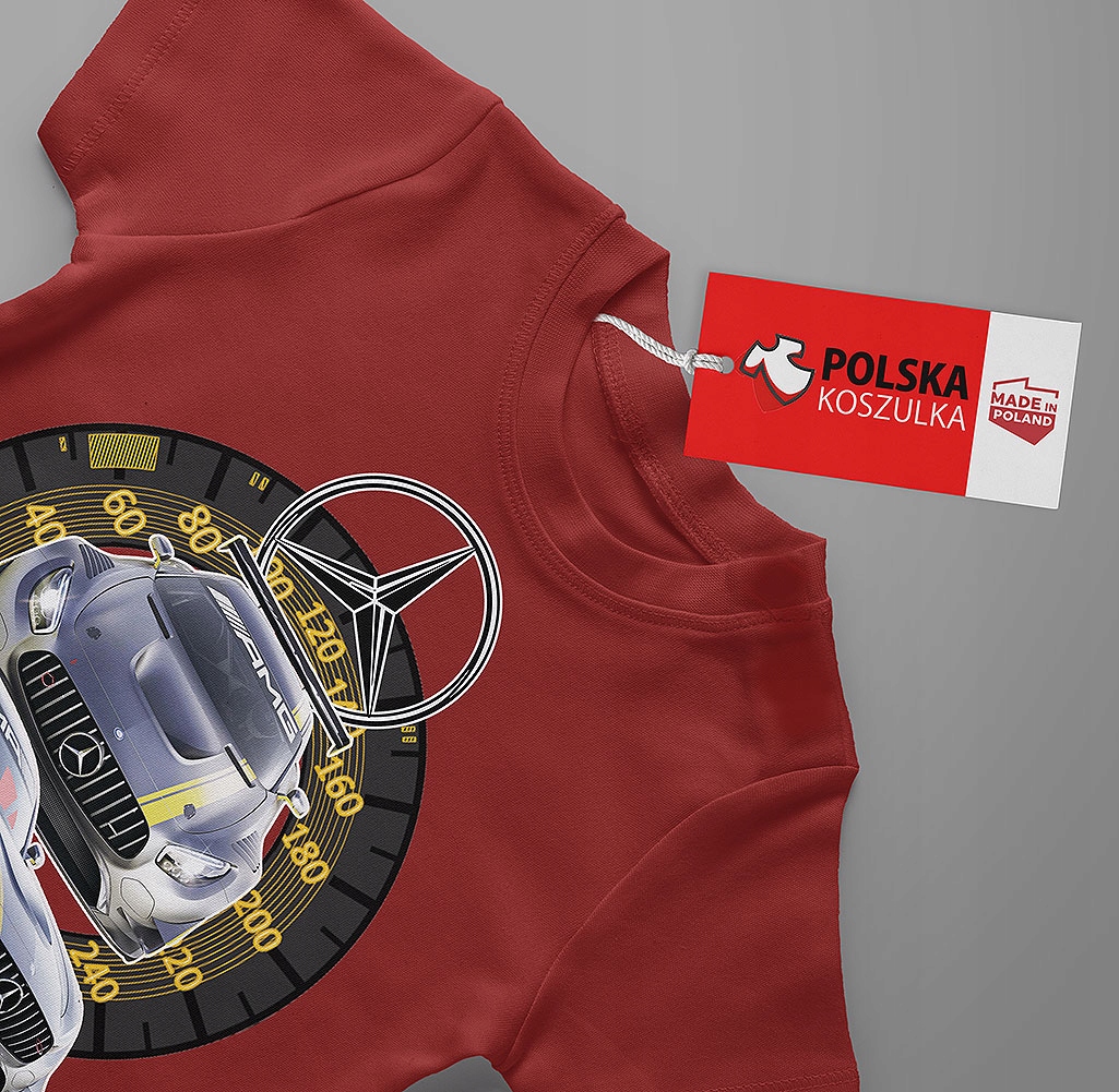 KOSZULKA DZIECIĘCA T-SHIRT DLA DZIECKA MERCEDES BENZ AMG 116 PREZENT JAKOŚĆ Marka Inna marka