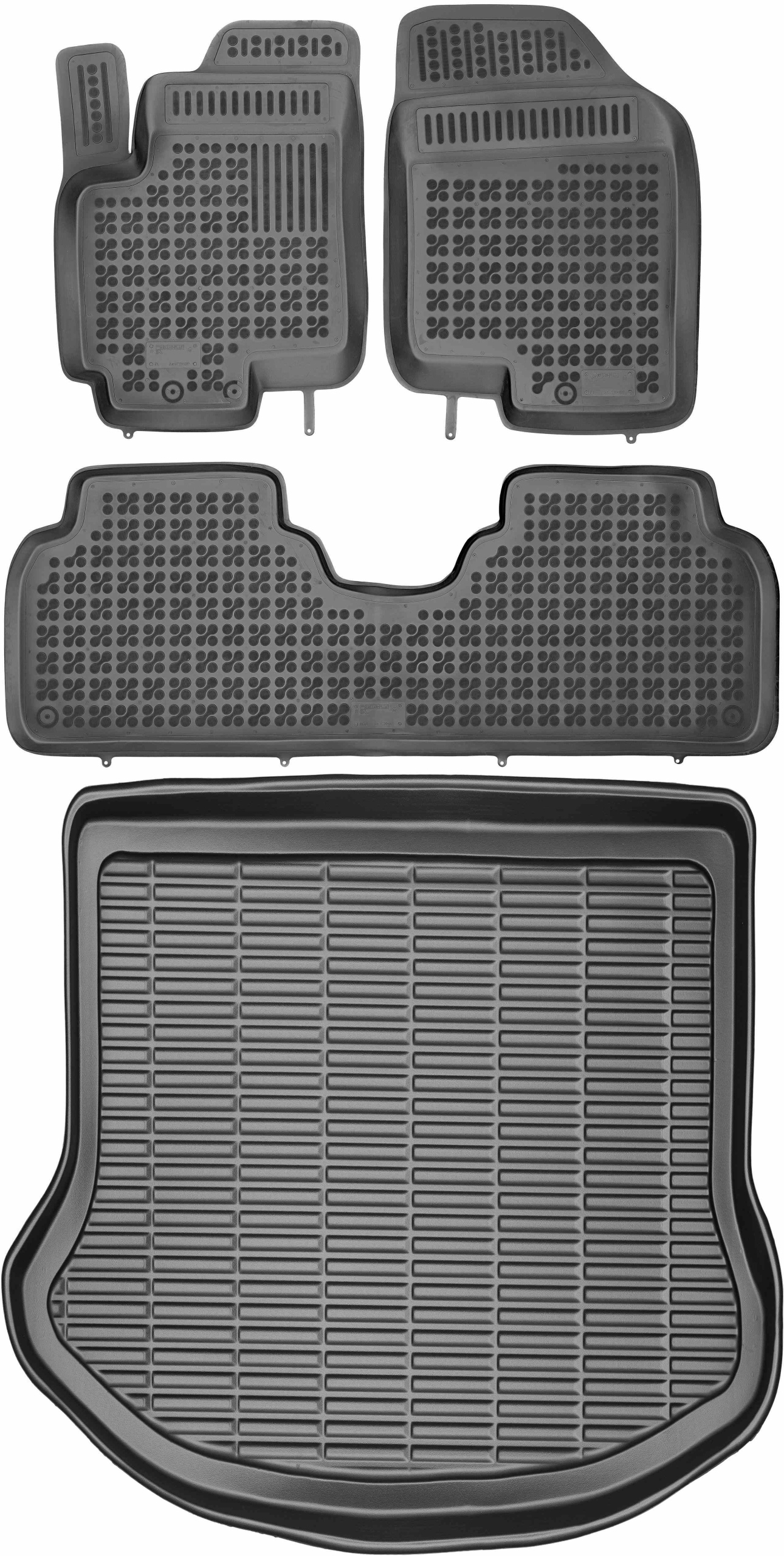 

Kia Venga Minivan 2010-2017 Dywaniki i bagażnik