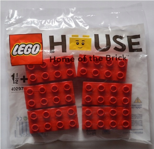 Nowy Lego 40297 Lego House Duplo Red Bricks czerwone klocki misb 2017