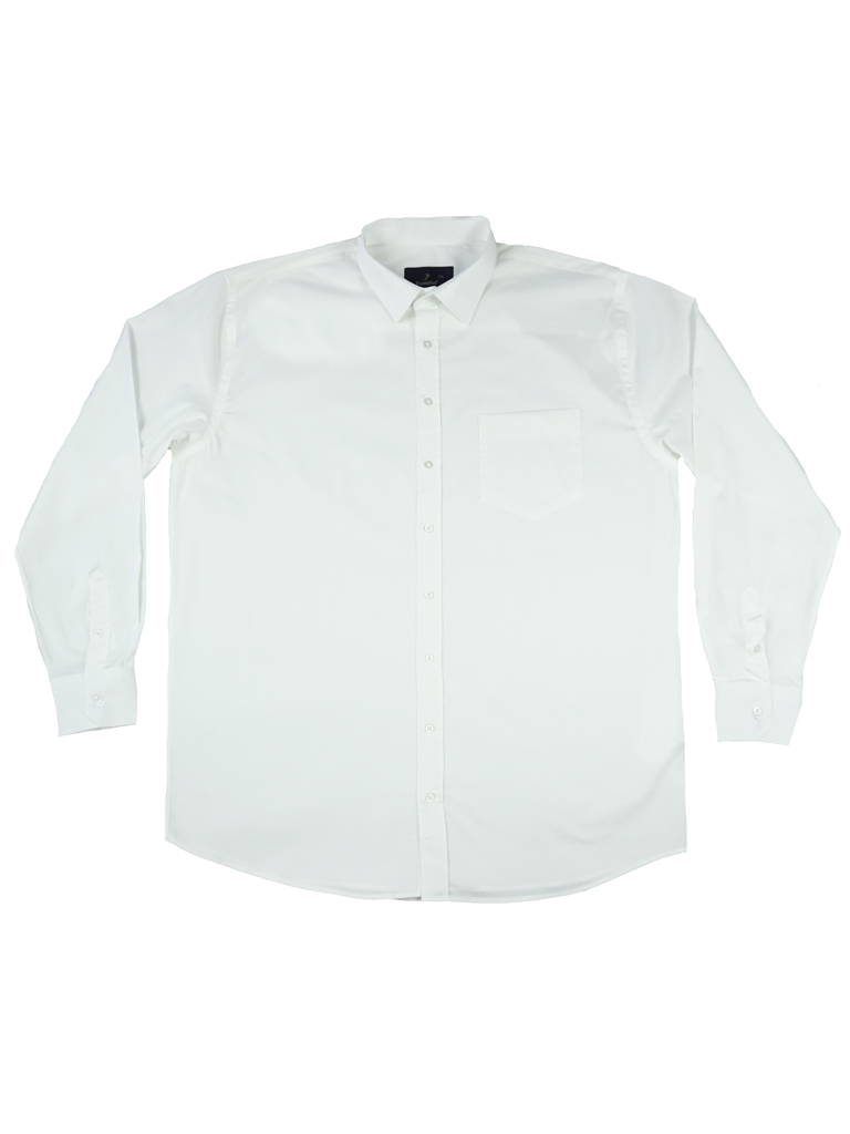 Koszula 1991 - Biała - 8XL Rękaw długi rękaw