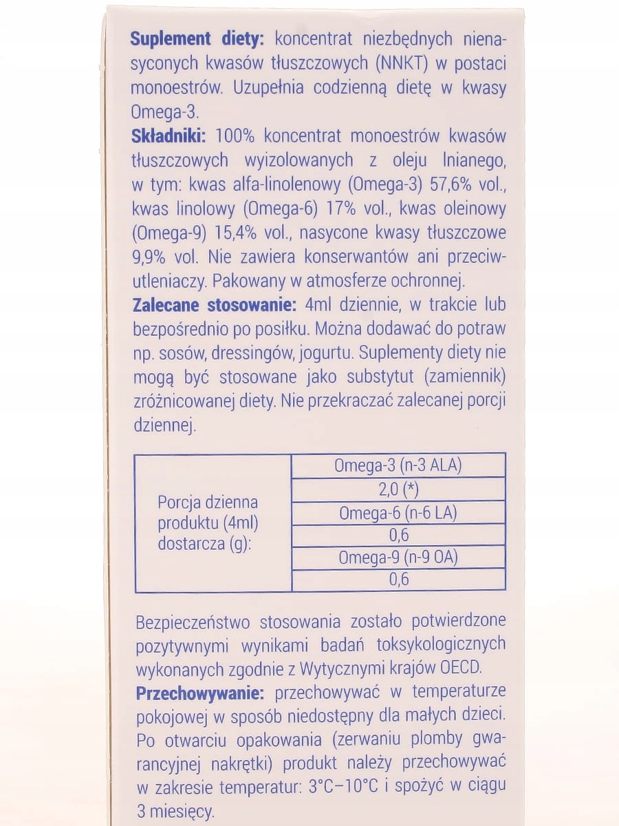 EssentiALA Omega3 90% kwasów rodziny omega 120ml Kod producenta 5903684861606