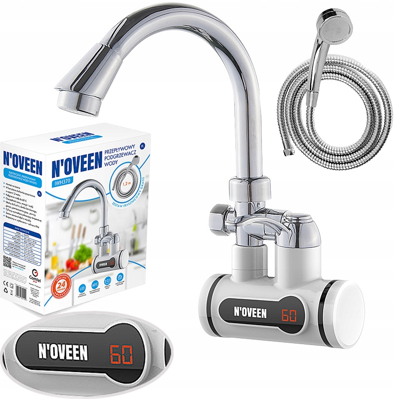 Prietokový Ohrievač Vody Noveen IWH370