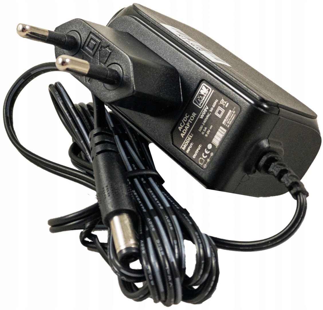 

Zasilacz Wtykowy Premium 9V 1.5A 13W Rtv Impulsowy