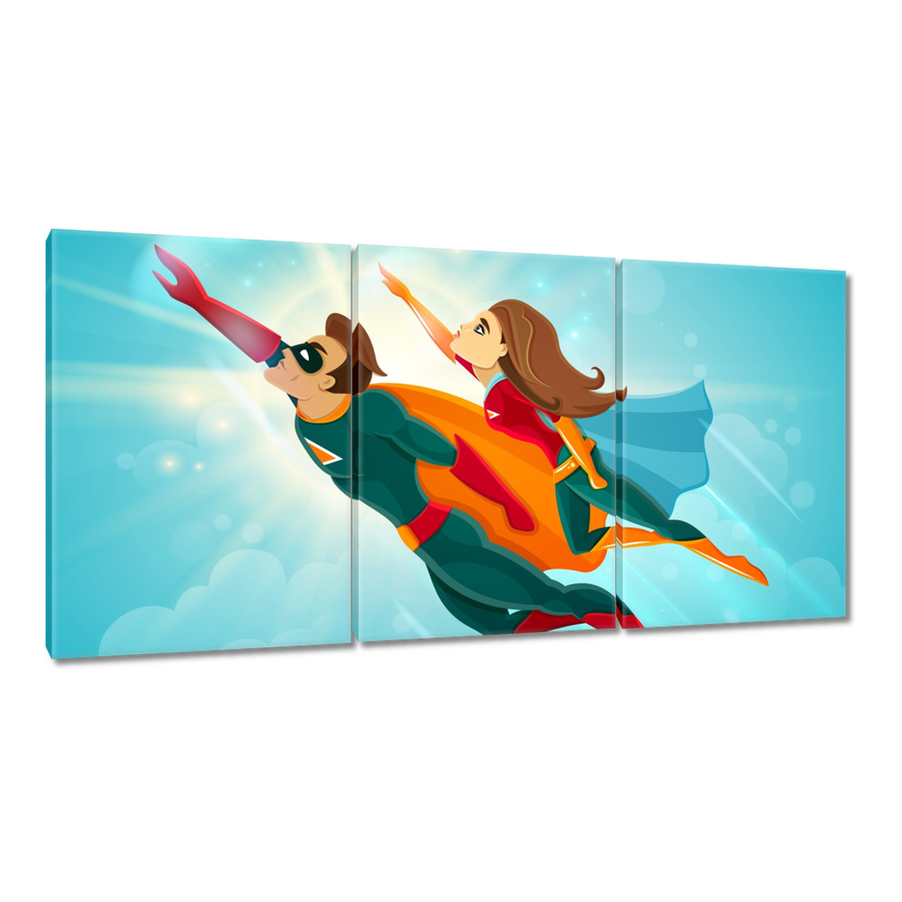 

Obrazy 120x60 Superbohaterowie