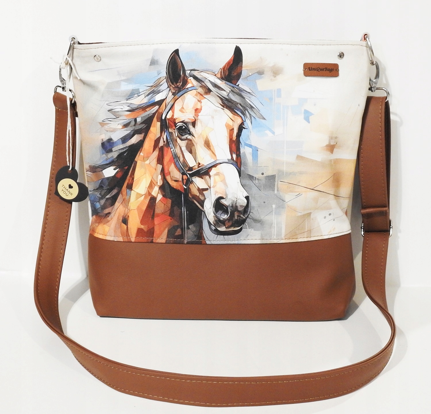 Kabelka Pošťák Kůň Kabelka S Koněm dárek Boho Vintage