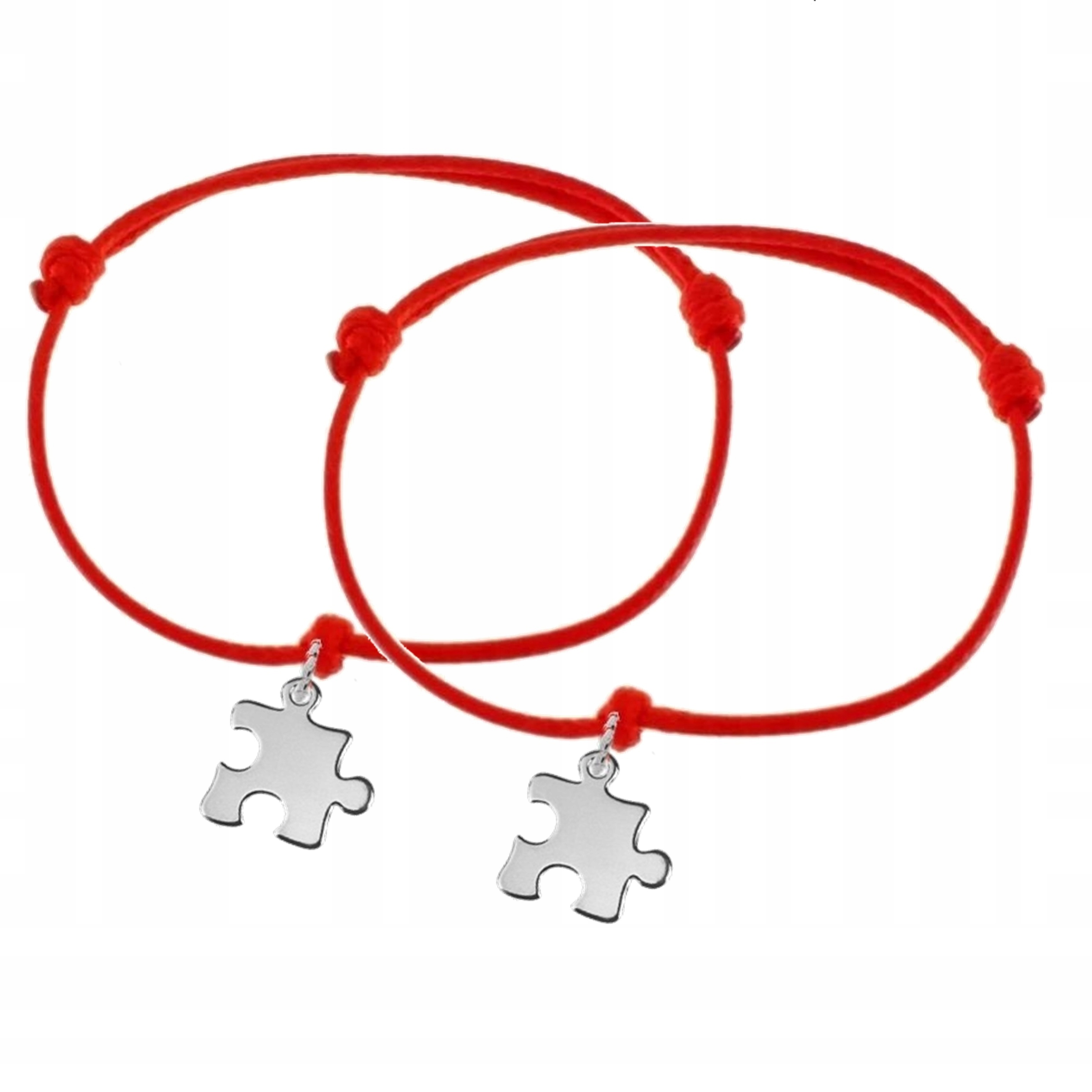 

Puzzel Bransoletki Przyjaźni Sznurek Srebro 925