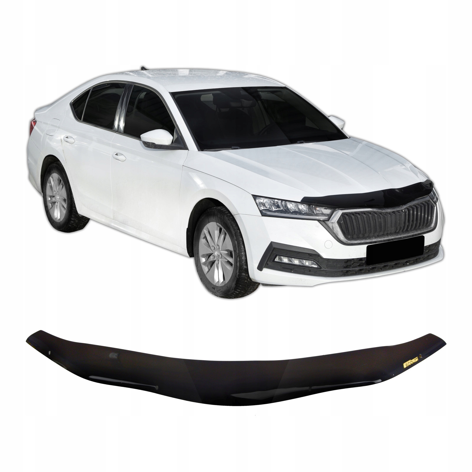 OWIEWKA MASKI PRZEDNIEJ SKODA OCTAVIA IV OD 2020