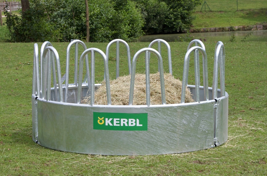 PAŚNIK OKRĄGŁY 12-STANOWISKOWY DLA KONI KRÓW KERBL Marka Kerbl