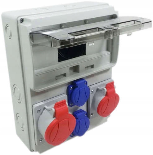 

Rozdzielnica Como 11 32A/5p 16A/5,2x230v