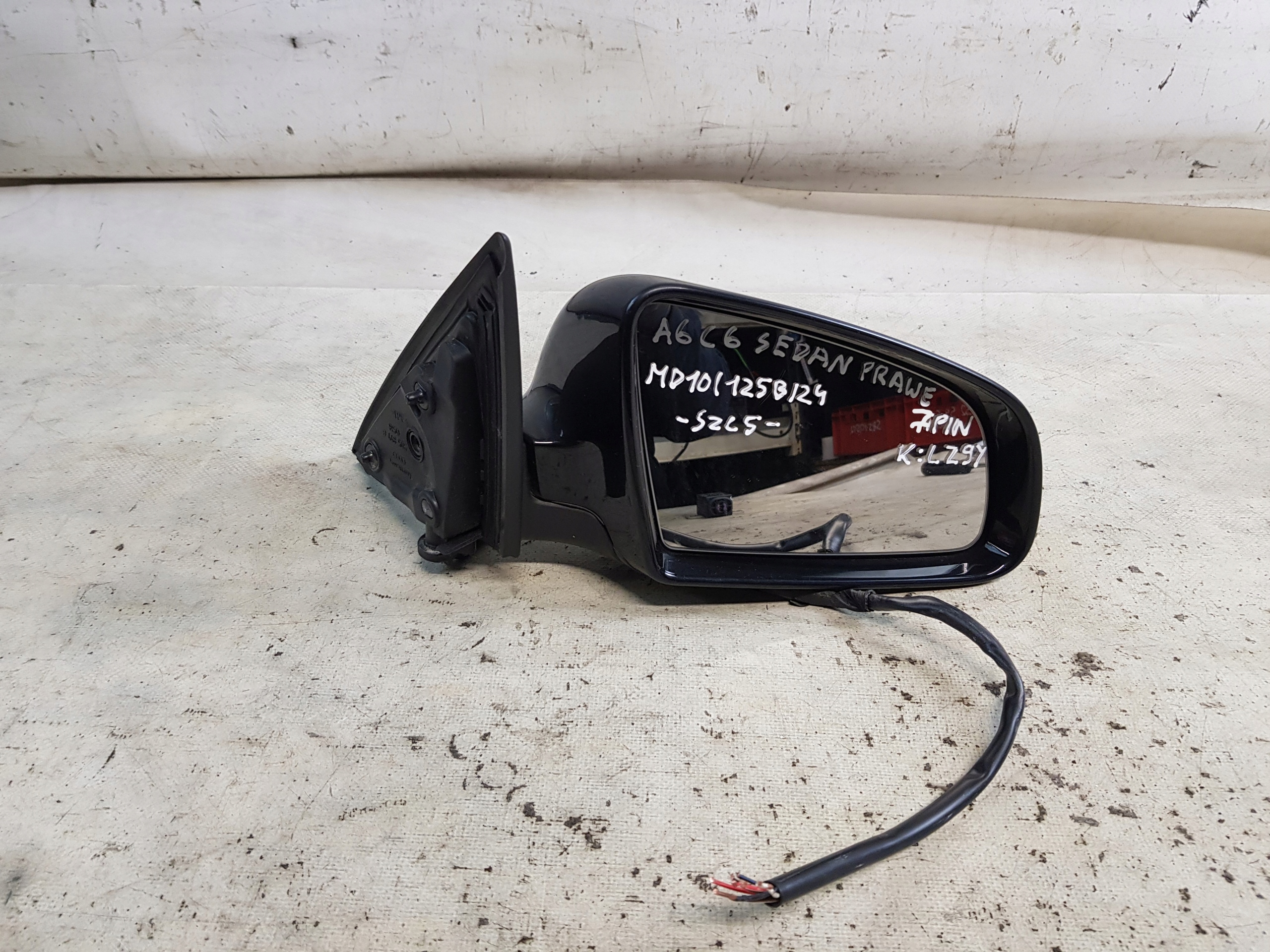 AUDI A6 C6 mirror electrics right 7PIN LZ9Y 448506 EU