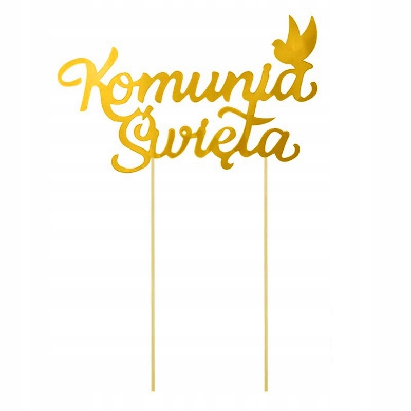 

Topper Na Tort Komunijny Komunia Święta Pal