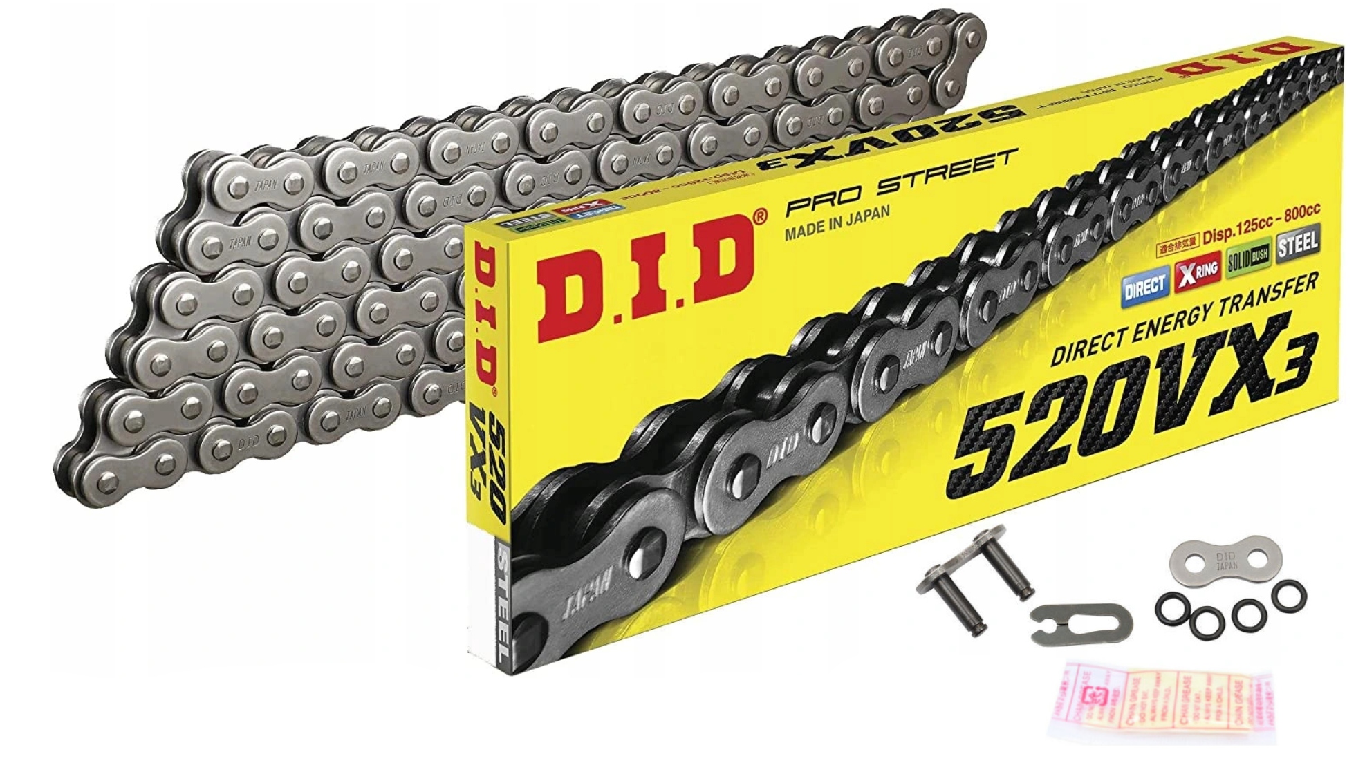 Hnací řetěz Kawasaki KLE650 Versys DiD X-Ring