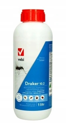 Draker 10.2 1L insekticídne komár mravcov mušty