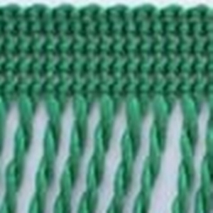 Třásně kroucené páska 80mm/25m zelená 605 PP-80