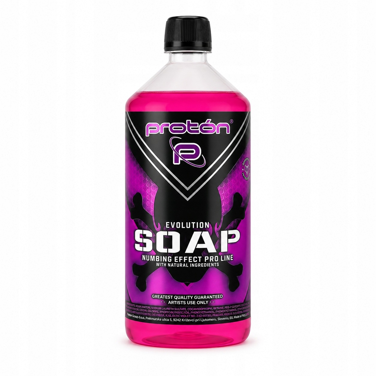 Proton Evolution Soap mýdlo na tetování numbing smývání inkoustu 1L 1000 ml