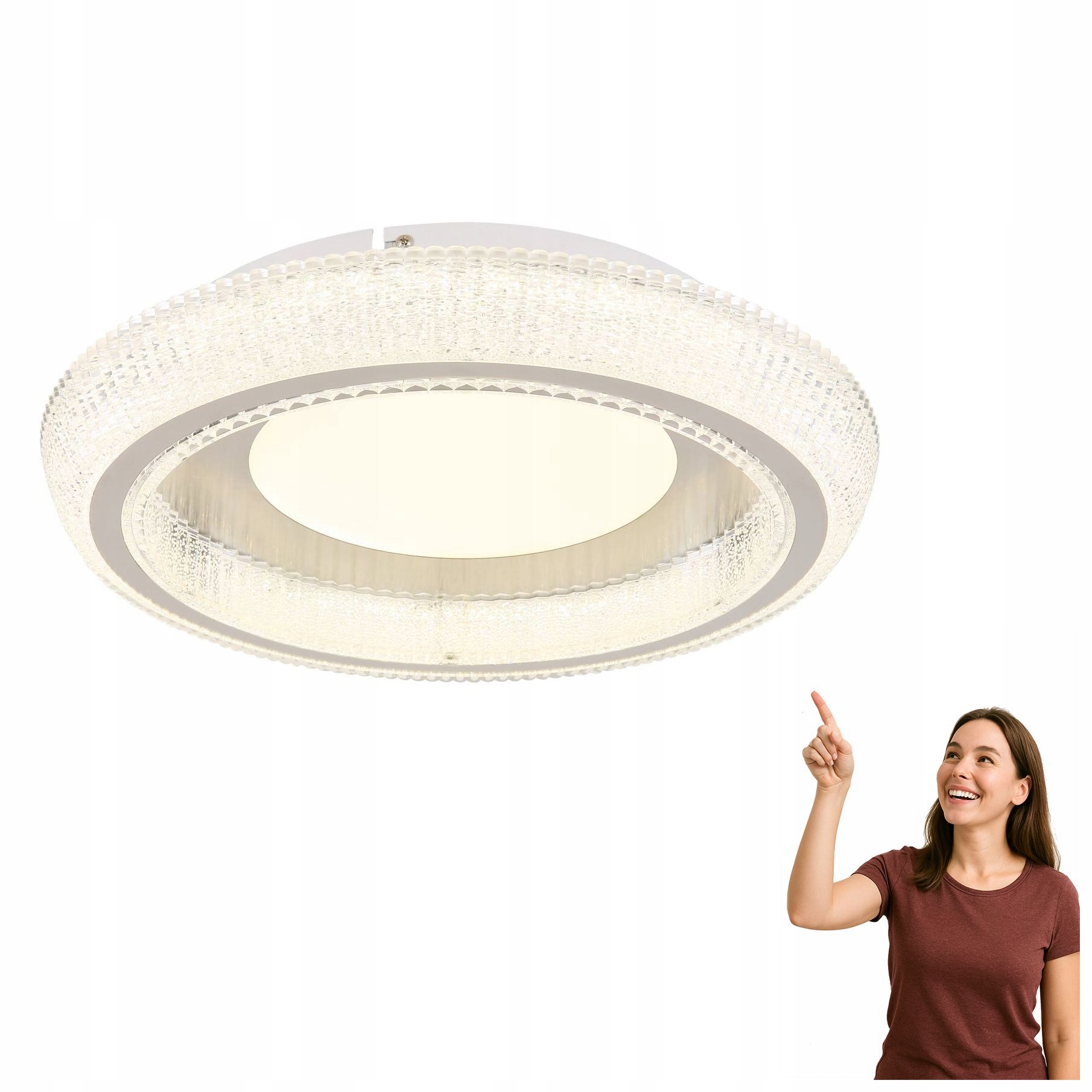Led stropná lampa 36W Sharper 48375-36 Globo
