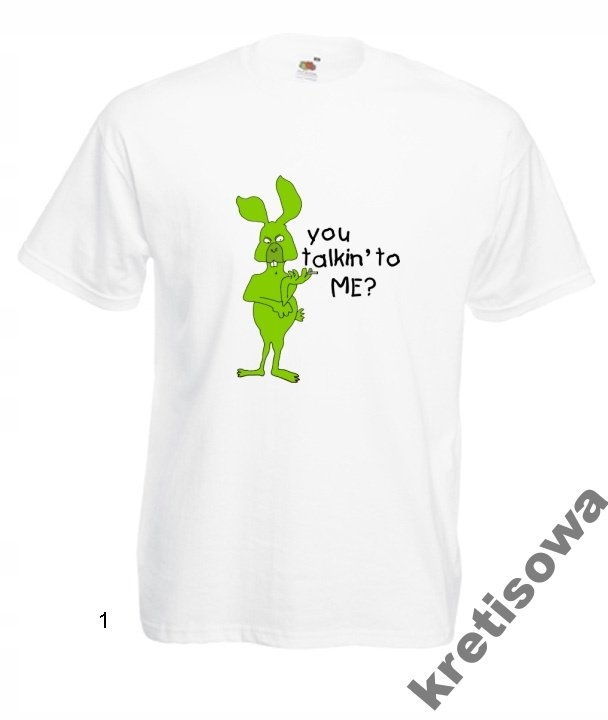 

Kolorowe Koszulki Zając Królik Rabbit Wzory