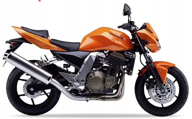 Samolepky Na Motocykl Juula Pro Kawasaki Z Roku 750 2004-2006 Oranžové 470